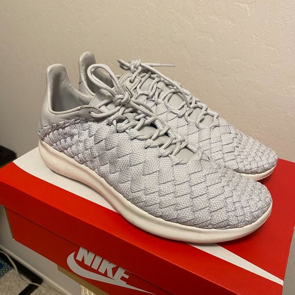 NikeLab Free Inneva Woven Motion MEN SIZE 10.5 – Pure Platinum - Picture 2 of 10